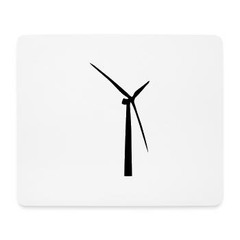 Windrad - Mouse Pad (horizontal) - white - Front