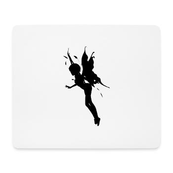 Kleine Fee - Mousepad (Querformat) - Weiß - Vorne