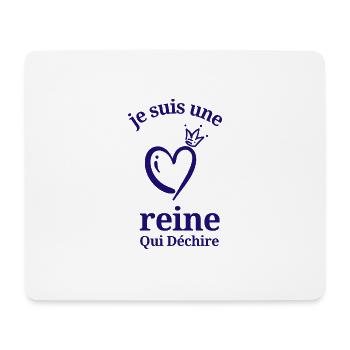 I'm a Queen Who Tears - Mouse Pad (horizontal) - white - Front