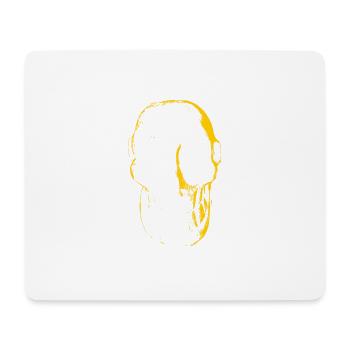 skulldesigner_RODRIGOdelTaxco - Tapis de souris (format paysage) - blanc - Devant