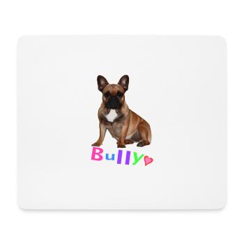 Français Bouledogue - Tapis de souris (format paysage) - blanc - Devant