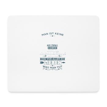 Lieben was man tut - Industriekauffrau - Mousepad (Querformat) - Weiß - Vorne