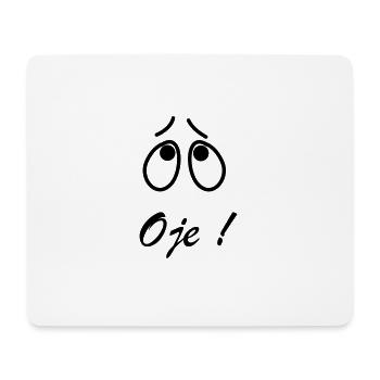 Bon sang - Tapis de souris (format paysage) - blanc - Devant