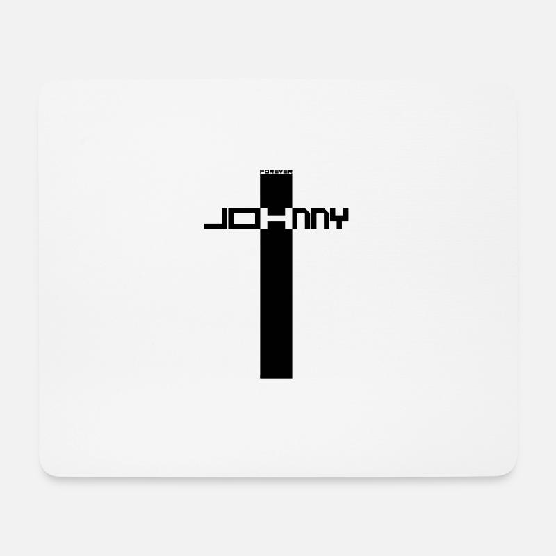 JOHNNY FÜR IMMER - Mousepad (Querformat) - Weiß