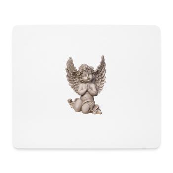 Guard angel with wings as a gift - Mouse Pad (horizontal) - white - Front
