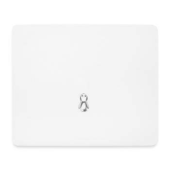 das Kaninchen und der Mond - Mousepad (Querformat) - Weiß - Vorne