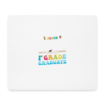 Stolze Mutter einer 1. Klasse des Abschlusses 2023 - Mousepad (Querformat) - Weiß - Vorne