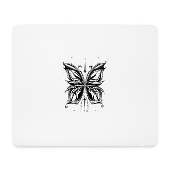 Drawing Butterfly - Mouse Pad (horizontal) - white - Front