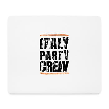 Italien Party Crew - Mousepad (Querformat) - Weiß - Vorne