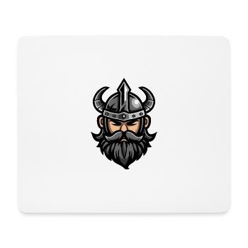 Viking Head Valhalla - Mouse Pad (horizontal) - white - Front