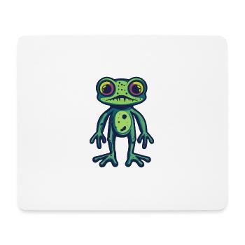 Frosch Halloween Tier - Mousepad (Querformat) - Weiß - Vorne