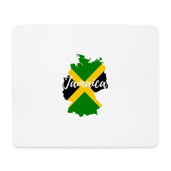 Germany goes Jamaica - Mouse Pad (horizontal) - white - Front
