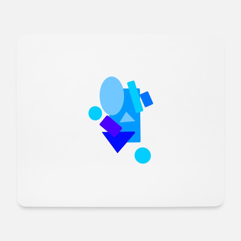 Winterfarben. - Mousepad (Querformat) - Weiß