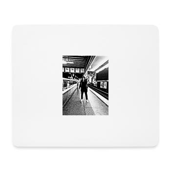 Metro - Mousepad (Querformat) - Weiß - Vorne