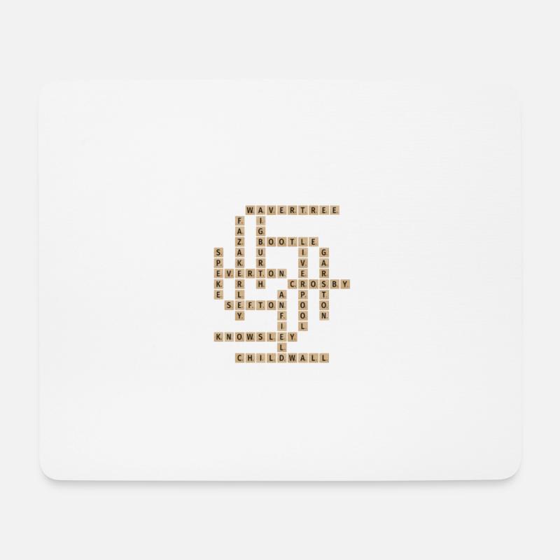 Liverpool - Mousepad (Querformat) - Weiß