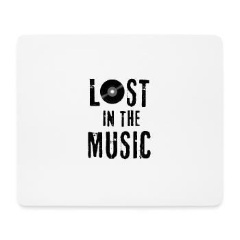 Sammlung "Lost in the Music" - Mousepad (Querformat) - Weiß - Vorne