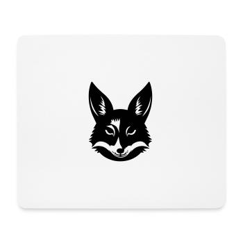 Fuchs - Mousepad (Querformat) - Weiß - Vorne