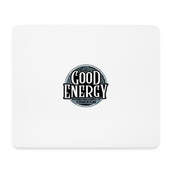 Channeling Good Energy Through Waffles Design - Mouse Pad (horizontal) - white - Front