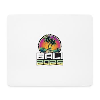 Bali 2025 Urlaub Palmen - Mousepad (Querformat) - Weiß - Vorne