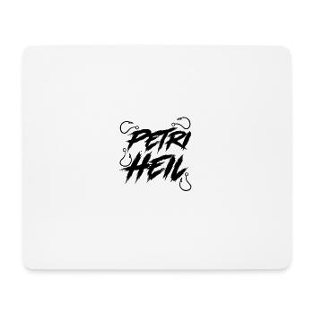 Petri Heil Fischen - Mousepad (Querformat) - Weiß - Vorne