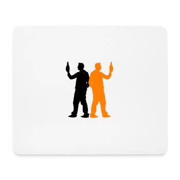 Junggesellenabschied Crew Gruppe - Mousepad (Querformat) - Weiß - Vorne