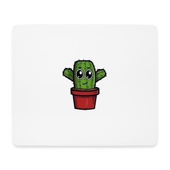 Baby Cactus - Mouse Pad (horizontal) - white - Front