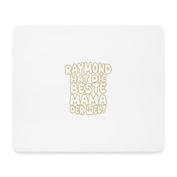Dire Raymond - Tapis de souris (format paysage) - blanc - Devant
