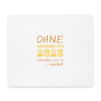 2028 - Mouse Pad (horizontal) - white - Front