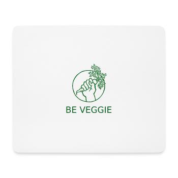 Be Veggie - Mouse Pad (horizontal) - white - Front