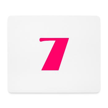 7. ALLES GUTE ZUM GEBURTSTAG. ALLES GUTE ZUM GEBURTSTAG - Mousepad (Querformat) - Weiß - Vorne