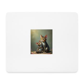 Didimaus69 / Catmouse 2 - Mousepad (Querformat) - Weiß - Vorne