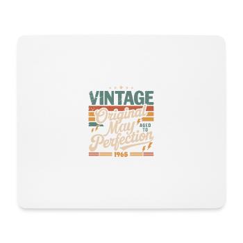 Millésime mai 1965 – Perfection pendant 61 ans - Tapis de souris (format paysage) - blanc - Devant