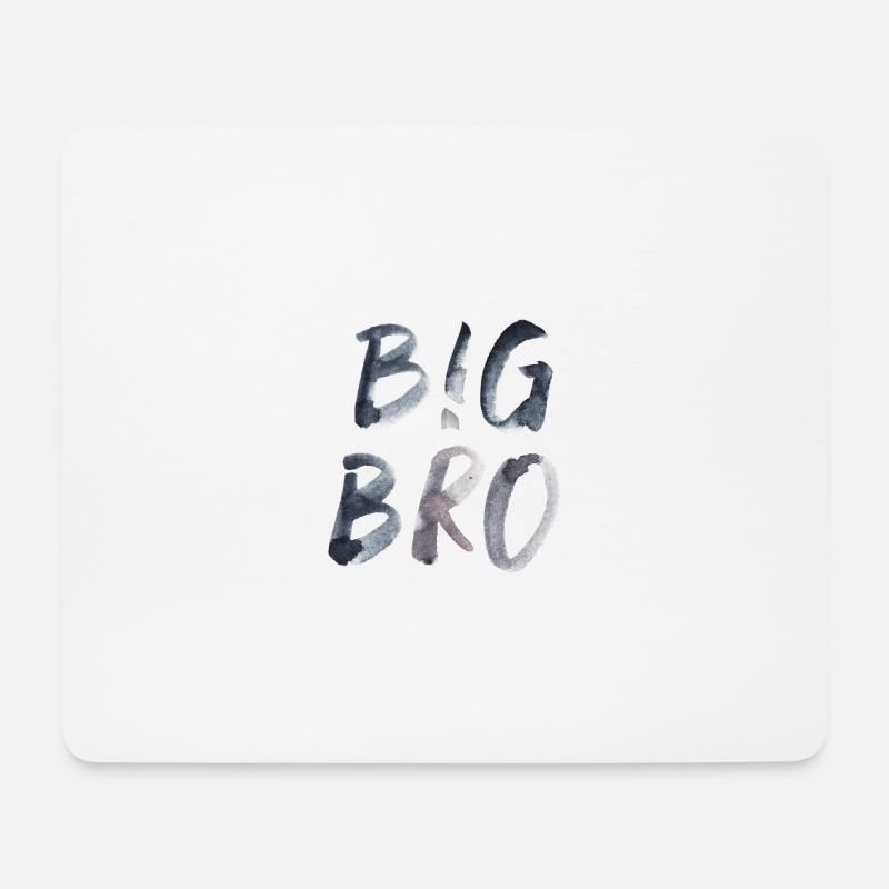 big bro big brother scripture kids saying - Mouse Pad (horizontal) - white