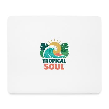 Tropical Soul Wave - Mouse Pad (horizontal) - white - Front