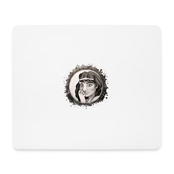 Ring - Mousepad (Querformat) - Weiß - Vorne