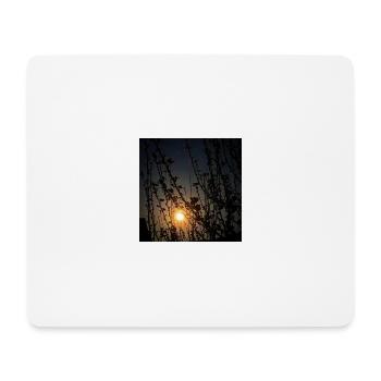 Mond - Mousepad (Querformat) - Weiß - Vorne