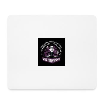 villains village logo Tie - Mousepad (Querformat) - Weiß - Vorne