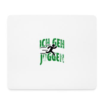 I'm going jogging - Mouse Pad (horizontal) - white - Front