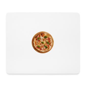 pizza margherita pizzeria food food - Mouse Pad (horizontal) - white - Front