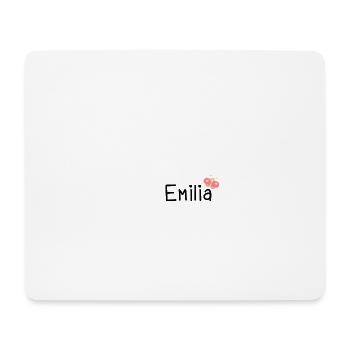 Name - Emilia - Mouse Pad (horizontal) - white - Front