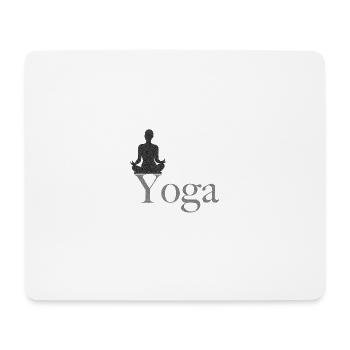 Yoga - Mouse Pad (horizontal) - white - Front