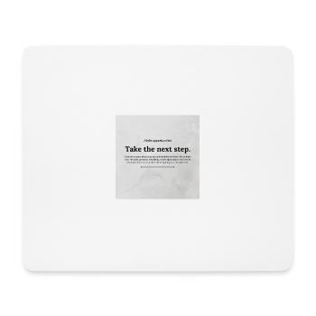 Life Goals - Mousepad (Querformat) - Weiß - Vorne