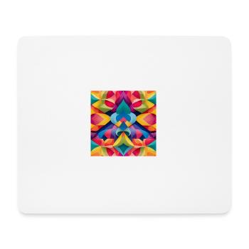 Colorful pattern - Mouse Pad (horizontal) - white - Front