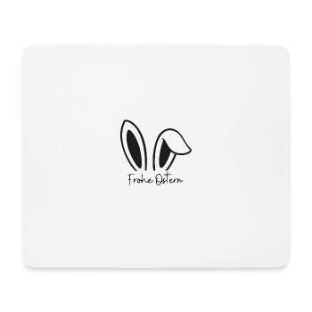 Aufdruck Frohe Ostern - Mousepad (Querformat) - Weiß - Vorne
