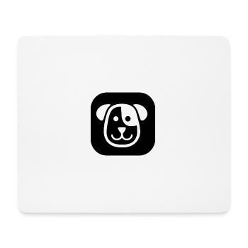 Hund Dog - Mousepad (Querformat) - Weiß - Vorne