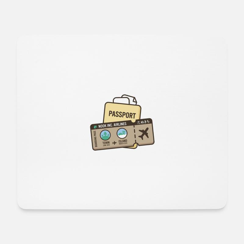 nook inc. airlines - Mousepad (Querformat) - Weiß