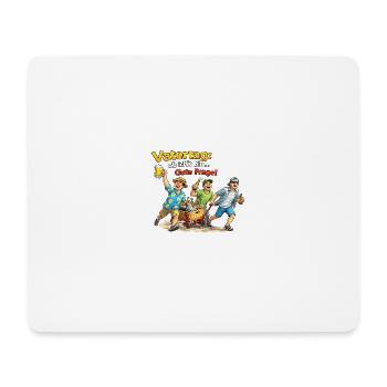 Vatertag - Gute Frage! - Mousepad (Querformat) - Weiß - Vorne