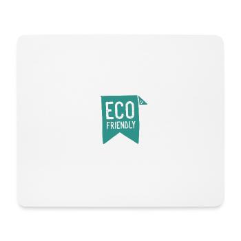Vegan vegetarian animal welfare gift idea - Mouse Pad (horizontal) - white - Front