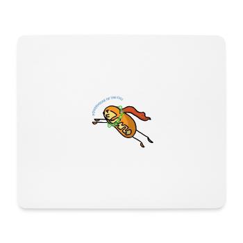 Krafthaus der Zelle, Mitochondrien, Biologie Arty - Mousepad (Querformat) - Weiß - Vorne