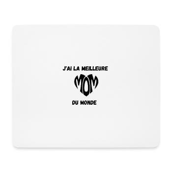 best mom - Tapis de souris (format paysage) - blanc - Devant